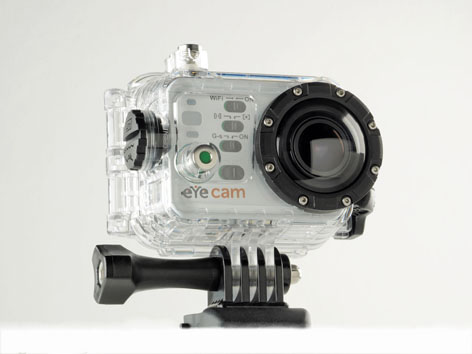 EyeCam Sport con custodia subacquea